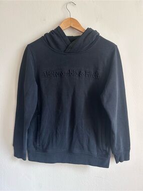 Abercrombie & Fitch Soft A&F Fleece Hoodie in Black — Size XS